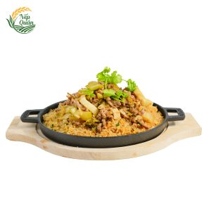 Cơm chiên chảo dưa bò