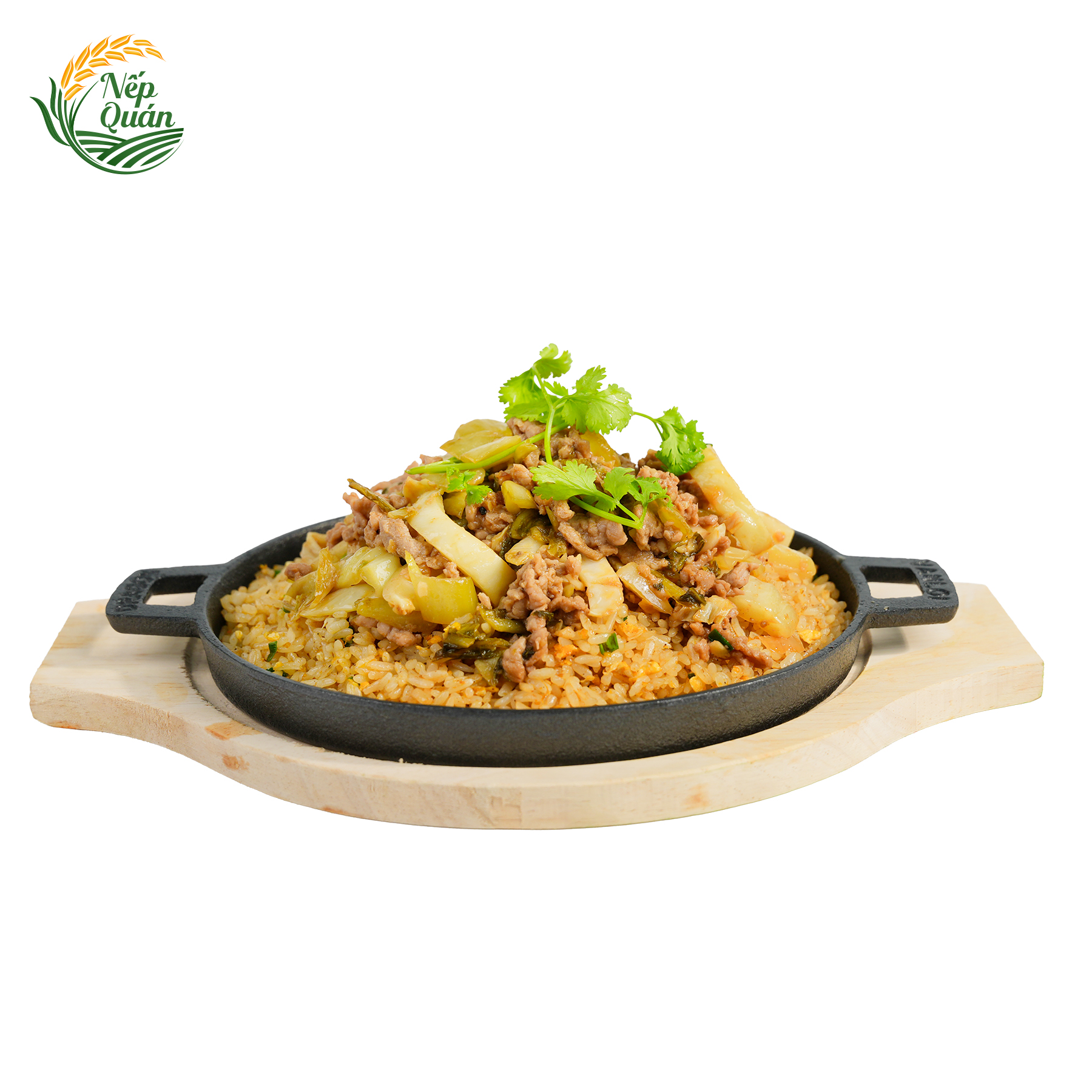 Cơm chiên chảo dưa bò