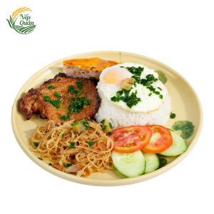 CƠM TẤM SƯỜN BÌ CHẢ TRỨNG