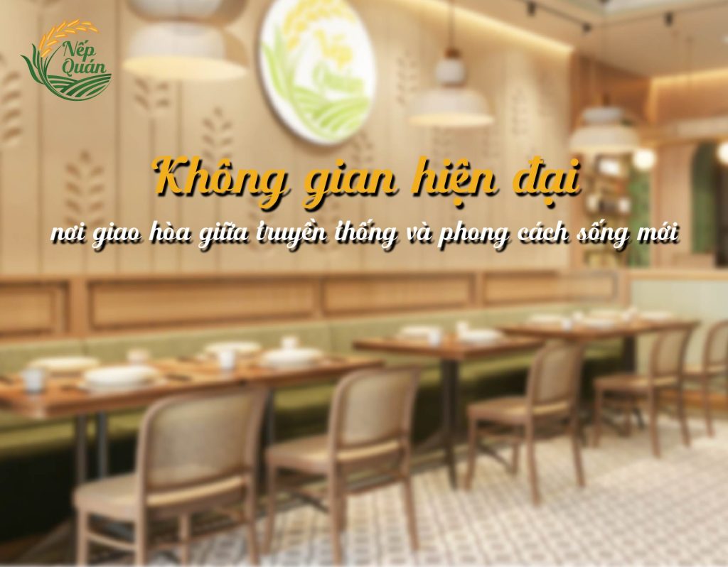 Không gian hiện đại – nơi giao hòa giữa truyền thống và phong cách sống mới