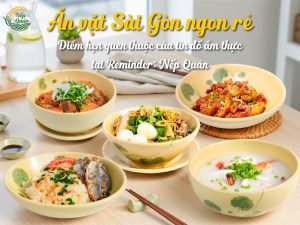 Ăn vặt Sài Gòn ngon rẻ